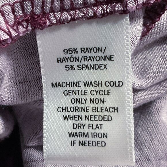 Ann Taylor Loft Womens Dress size XS Purple Pullover Tank Top Soft Comfy Stretch - Picture 5 of 9